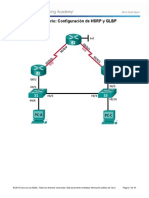 2.4.3.4 Lab - Configuring HSRP - Practica 2