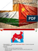Is China's Pain Is India's Gain?: Deepshikha Meena - Payal Herenj - Ragul R
