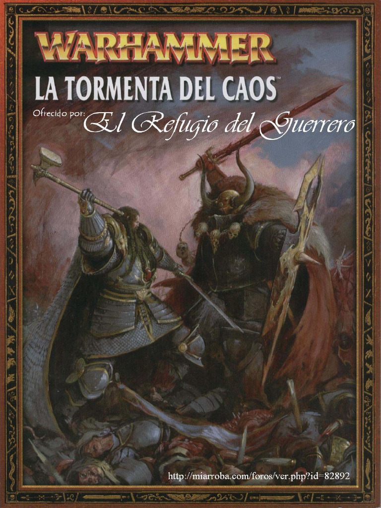 Tormenta Del Caos (Warhammer) - Livre Relié édition 2005 - Espagnol - Bon état