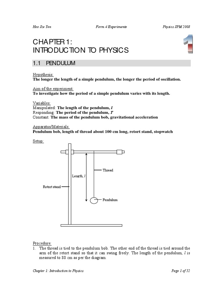 Senarai Amali Fizik Spm Ting 4  Buoyancy  Temperature
