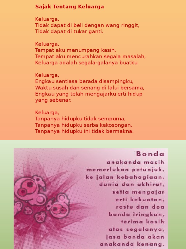 Sajak Tentang Keluarga Pdf
