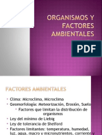 FACTORES ABIOTICOS - AMBIENTALES