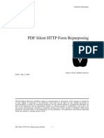 PDF Silent HTTP Form Re Purposing Attacks