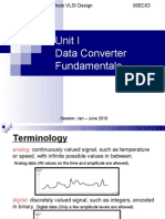 AMVDD Data Converter Fundamentals