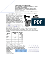 Alteraciones de La Acùsticas