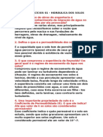 Lista de Exercícios 01 Resolvida (1) Mecanica Do Solos 2