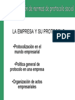 protocolo en la empresa