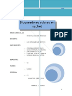 Bloquedor Solar Investigacion de Mercado