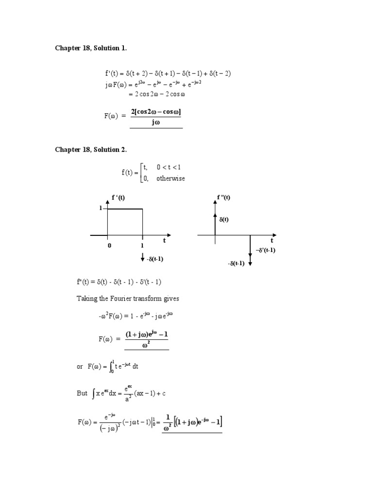 Chapter 18, Solution 1. | PDF