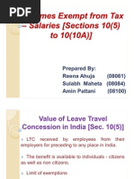 Download Income Exempt from Tax - Salaries by amin pattani SN28433839 doc pdf