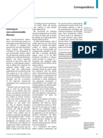 Correspondence: Con Icts of Interest and The UN High-Level Meeting On Non-Communicable Diseases