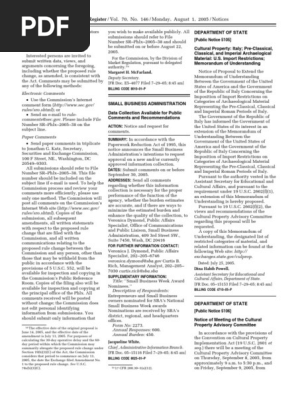 Notice: Cultural property: Italy; pre-classical, classical, and imperial archaeological material; U.S. import restrictions; memorandum of understanding