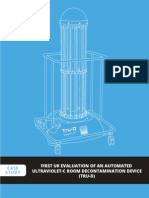 First UK Evaluation of An Automated Ultraviolet C Room Decontamination Device