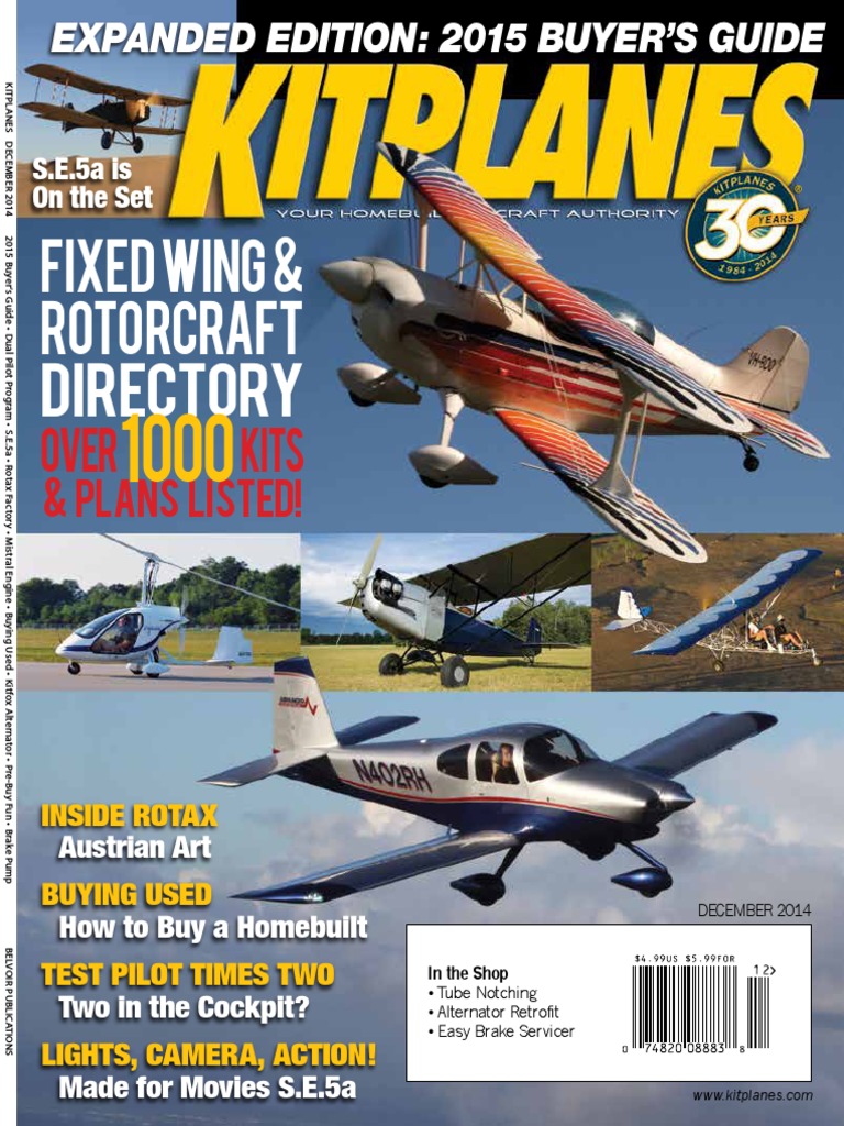 Export Sites Kitplanes 03 Data Media Pdfs Kitplanes 1214 | Transmission  (Mechanics) | Homebuilt Aircraft