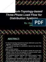 a Network-Topology-based Three-phase Distribution Power Flow Algorithm