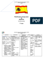 Planificação A Longo Prazo 7 Espanhol