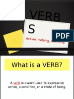 VERB ACTION, HELPING, & LINKING