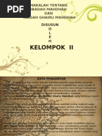 Download MAKALAH AGAMA Ibadah Mahdhah  Ghairu MahdhahPptx Autosaved by Nona Rose SN284367432 doc pdf