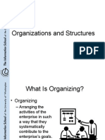Organizations and Structures