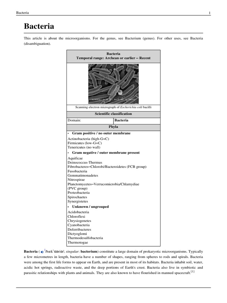 Bacteria Microorganism Pdf Transformation Genetics Bacteria