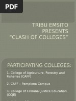 Tribu Emsito Presents "Clash of Colleges"