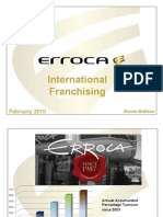 ERROCA Eye Wear - Franchising Opportunities