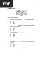 Soalan BM Bahasa Melayu Pemahaman Tahun 5