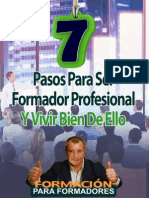 7 Pasos Para Ser Formador Profesional