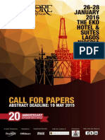 Call For Papers: Abstract Deadline: 19 May 2015