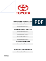 Toyota Manuales