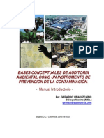 Auditoria Ambiental - Prevención Contaminación