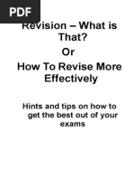 Revision Booklet