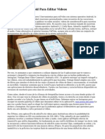 Aplicaciones Android Para Editar Videos
