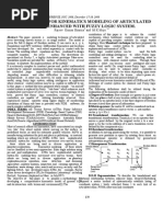 Methodology For Kinematics Modeling of Articulated Rovers, Enhanced With Fuzzy Logic System