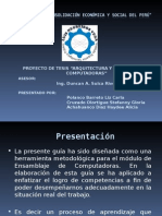 Año de La Consolidación Económica y Social