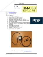 Procomsol Hm-Usb Brochure