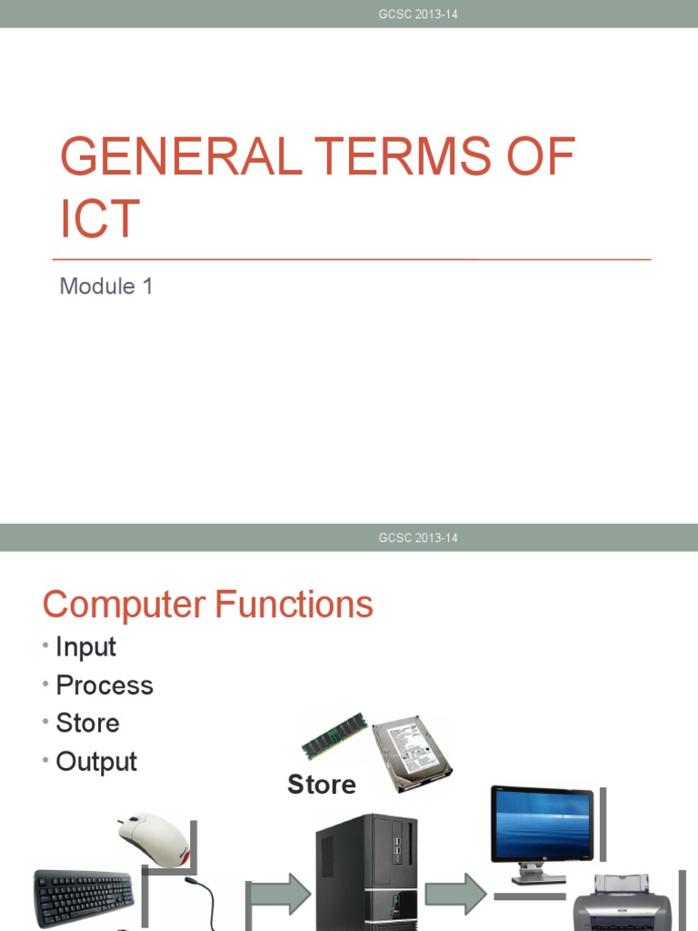 Computer Functions and Hardware Overview | PDF | Technology & Engineering