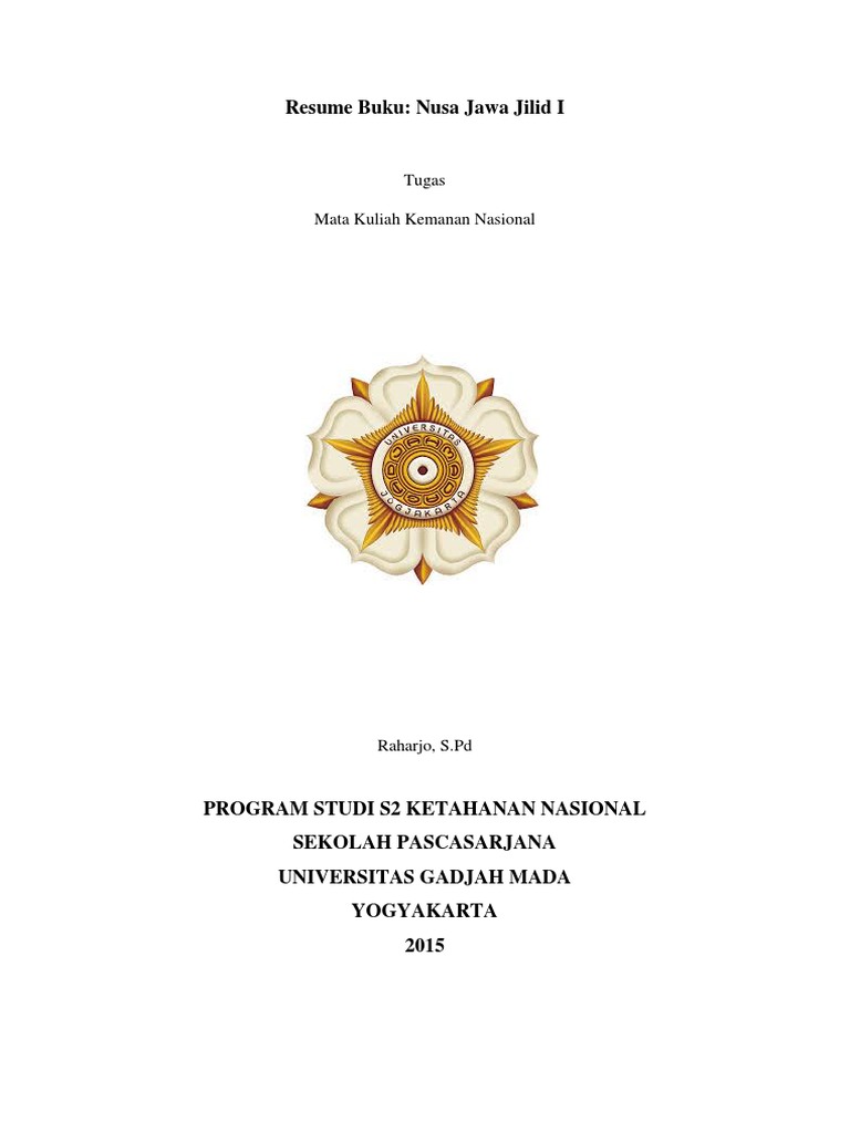 Resume Buku Nusa Jawa Silang Budaya Jilid 1 PDF