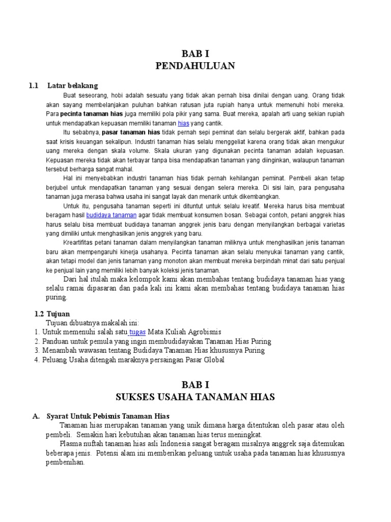 Makalah Plh Tumbuhan Hias Puring