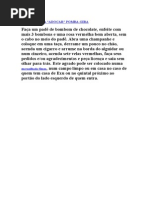 Agrado Para “Adoçar” Pomba-gira