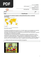 Ficha de Trabalho Nº8 - A Historiado Comercio