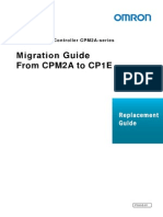 CPM2A To CP1E Replacement Guide