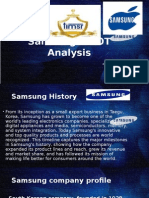 Samsung SWOT Analysis: Prepared By: Sumit Suman (112) Shiva Yadav
