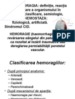 Chirurgie-Hemoragie-hemostaza