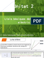 Tema 2 - Lleis Bàsiques Del Circuit Elèctric