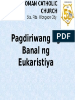 STA. RITA Mass Tagalog