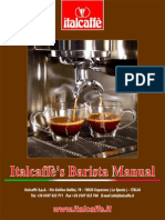 Italcaffe Barista Manual