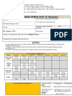 Formulir Kelas Bahasa Korea Sesi 12 - (Pendaftaran Diperpanjang)