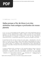 Saiba Porque a Flor de Lótus é Um Dos Símbolos Mais Antigos e Profundos Do Nosso Planeta