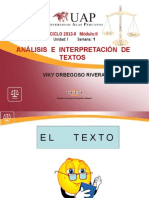 Analisis e Interpretacion de Textos